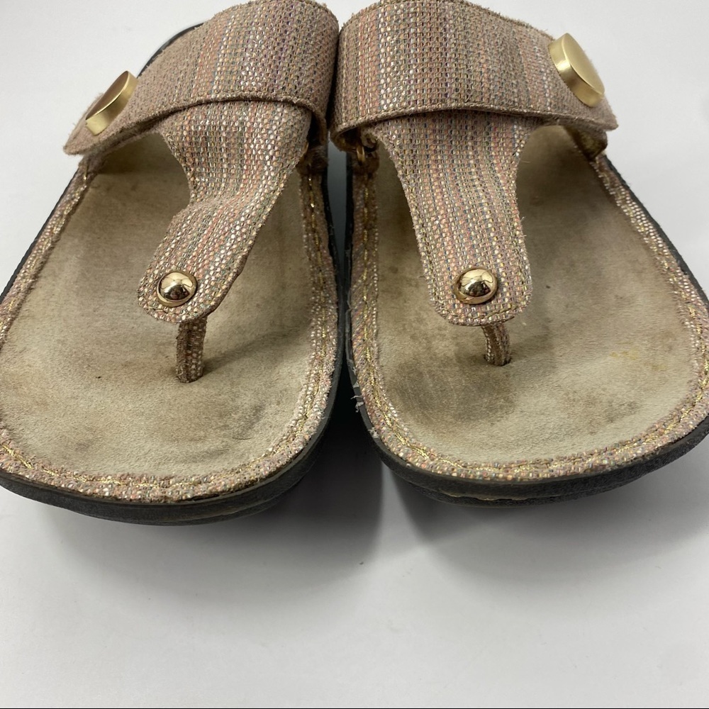 Alegria Carina naturally leather comfort sandals 39 - Picture 3 of 10
